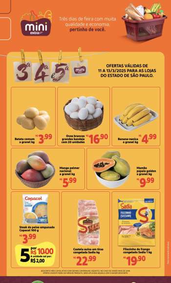 Folheto Mini Extra - 11/03/2025 - 13/03/2025.