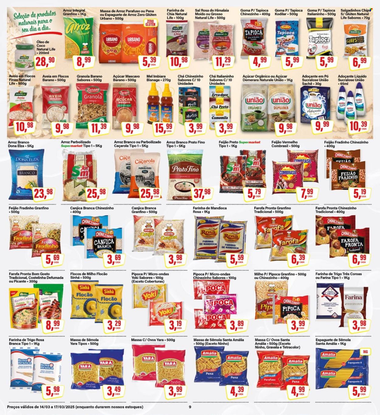 Folheto Rede Supermarket - 14/03/2025 - 17/03/2025. Página 9