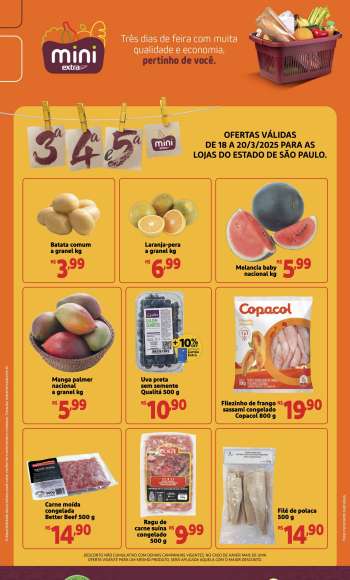 Folheto Mini Extra - 18/03/2025 - 20/03/2025.