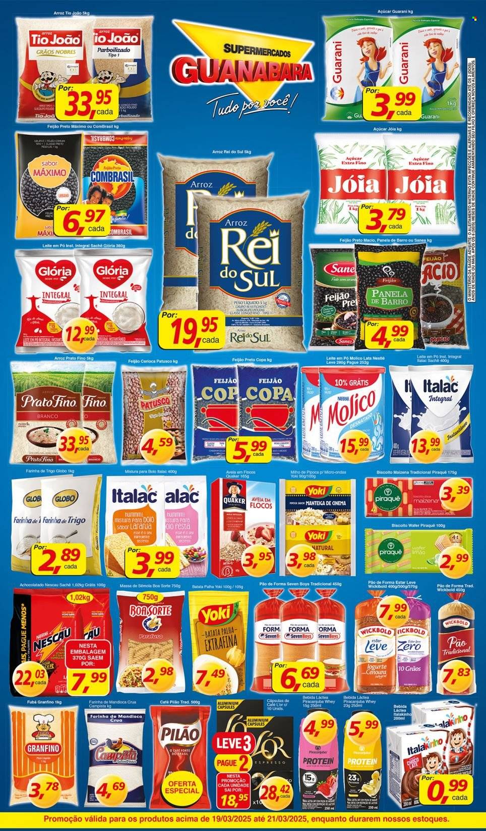 Folheto Supermercados Guanabara - 19/03/2025 - 21/03/2025. Página 2