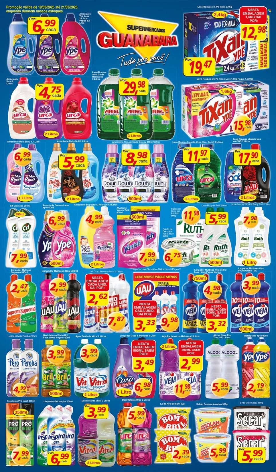Folheto Supermercados Guanabara - 19/03/2025 - 21/03/2025. Página 8