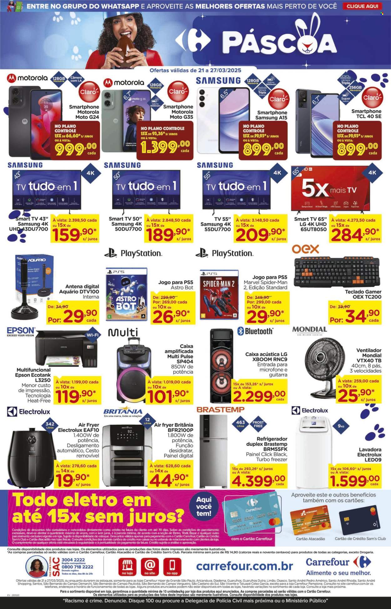Folheto Carrefour Hiper - 21/03/2025 - 27/03/2025. Página 13