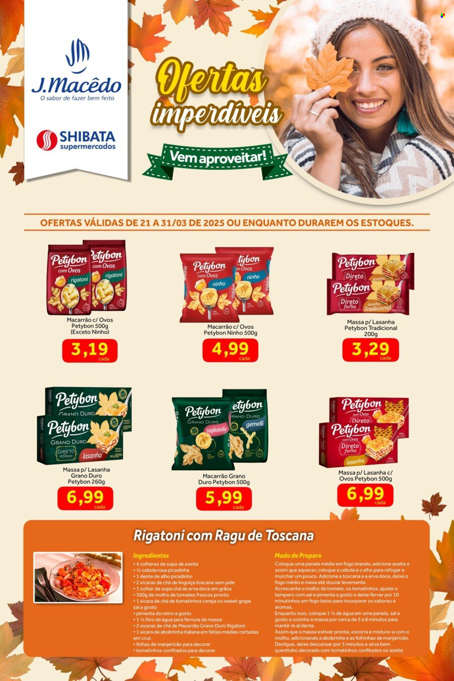 Folheto Shibata Supermercados - 21/03/2025 - 31/03/2025. Página 1