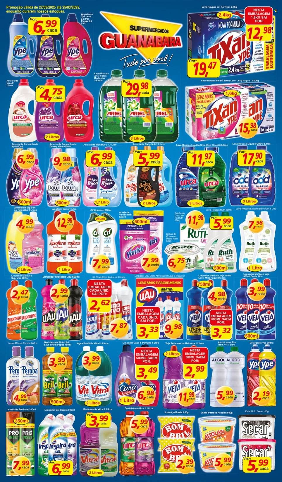 Folheto Supermercados Guanabara - 22/03/2025 - 25/03/2025. Página 8