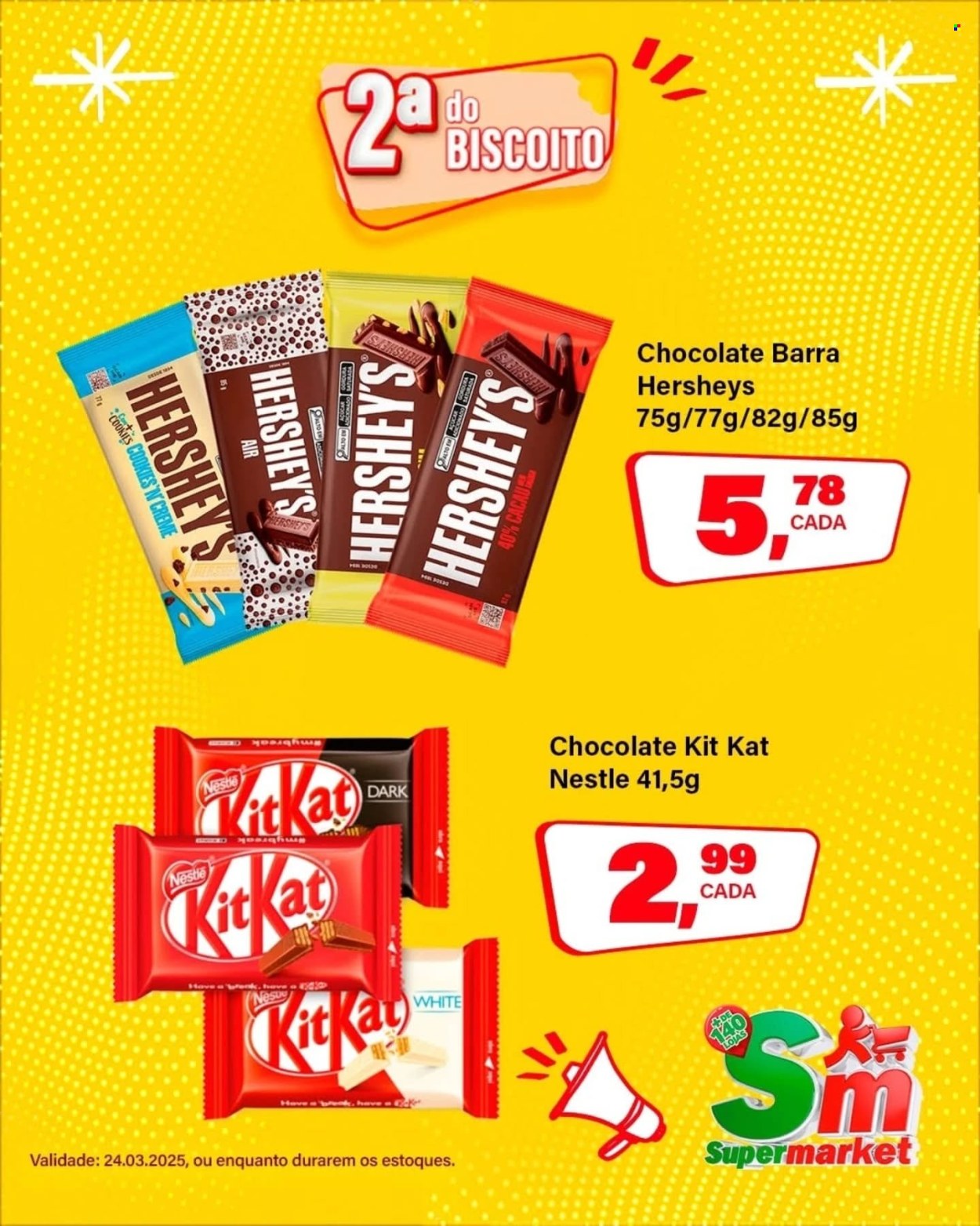 Folheto Rede Supermarket - 24/03/2025 - 24/03/2025. Página 1