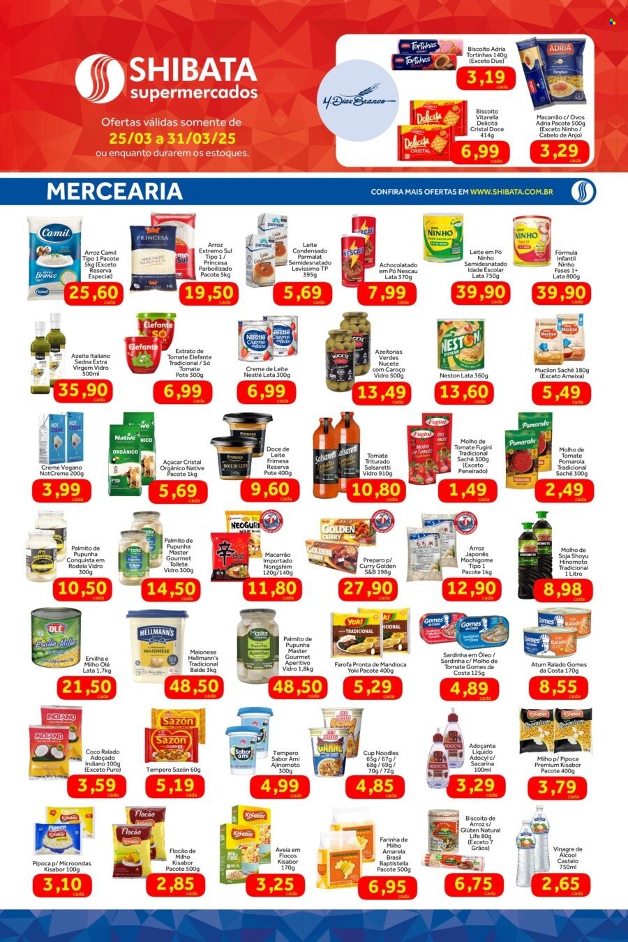 Folheto Shibata Supermercados - 25/03/2025 - 31/03/2025. Página 2