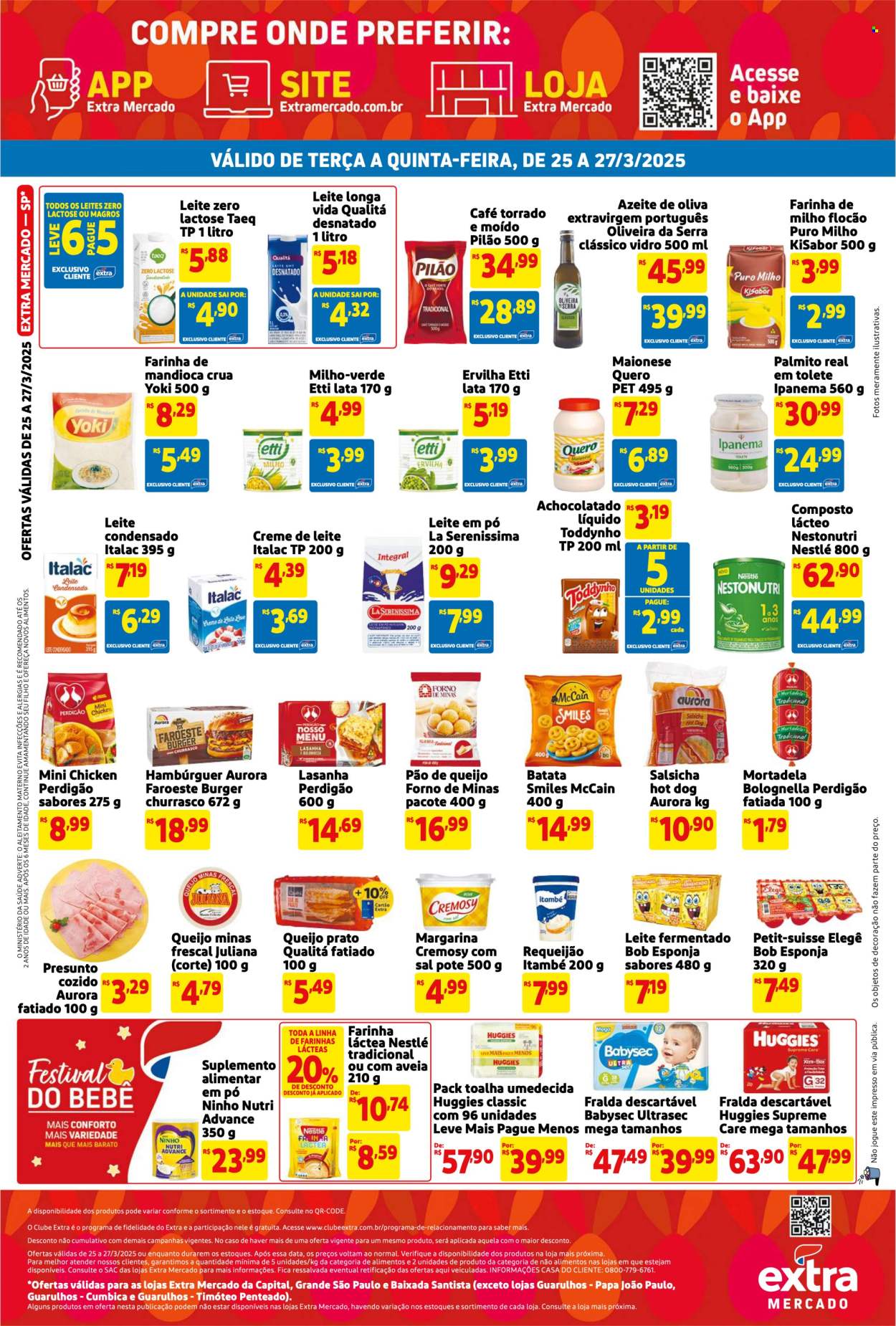 Folheto Mercado Extra - 25/03/2025 - 27/03/2025. Página 2