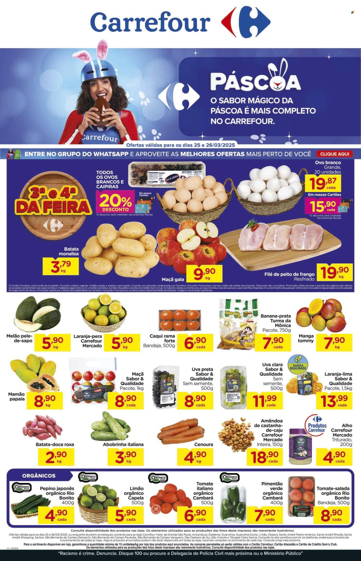 Folheto Carrefour Hiper - 25/03/2025 - 26/03/2025. Página 1