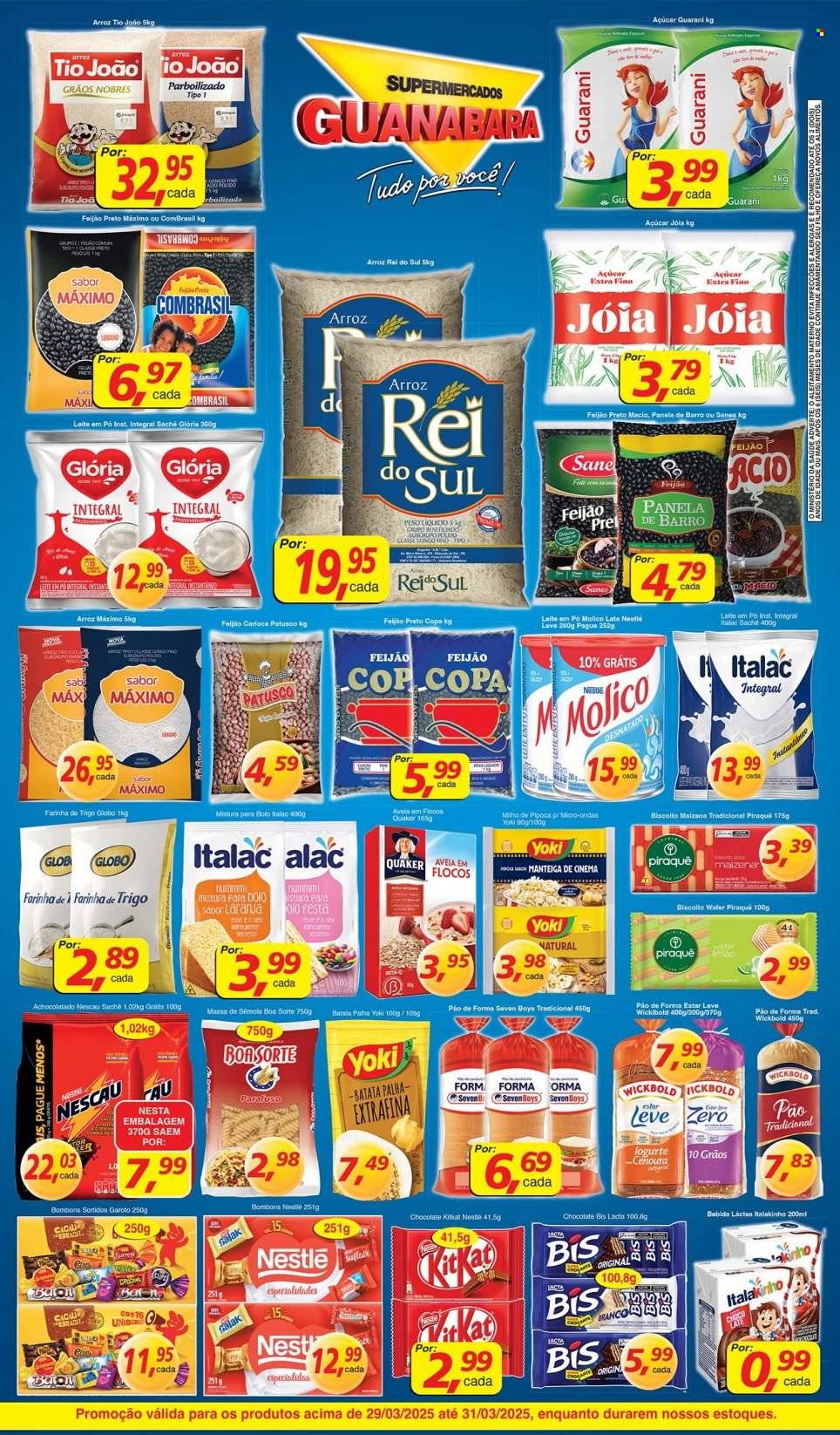 Folheto Supermercados Guanabara - 29/03/2025 - 31/03/2025. Página 2