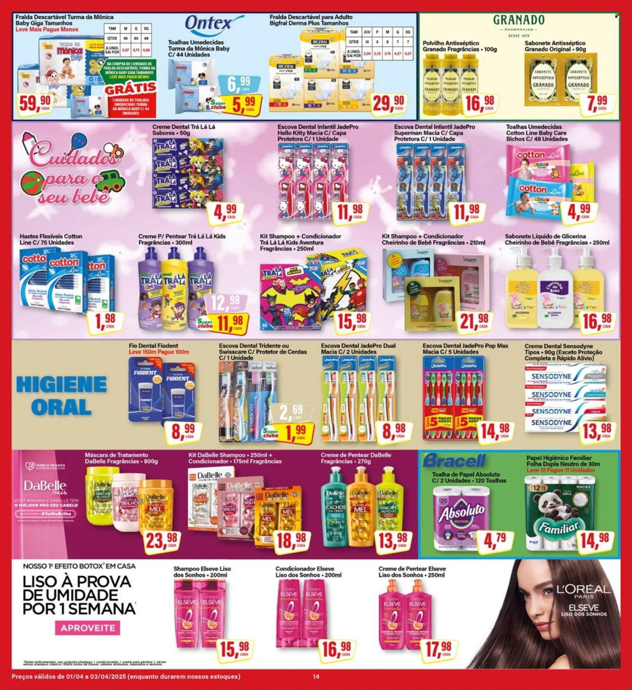 Folheto Rede Supermarket - 01/04/2025 - 03/04/2025. Página 14