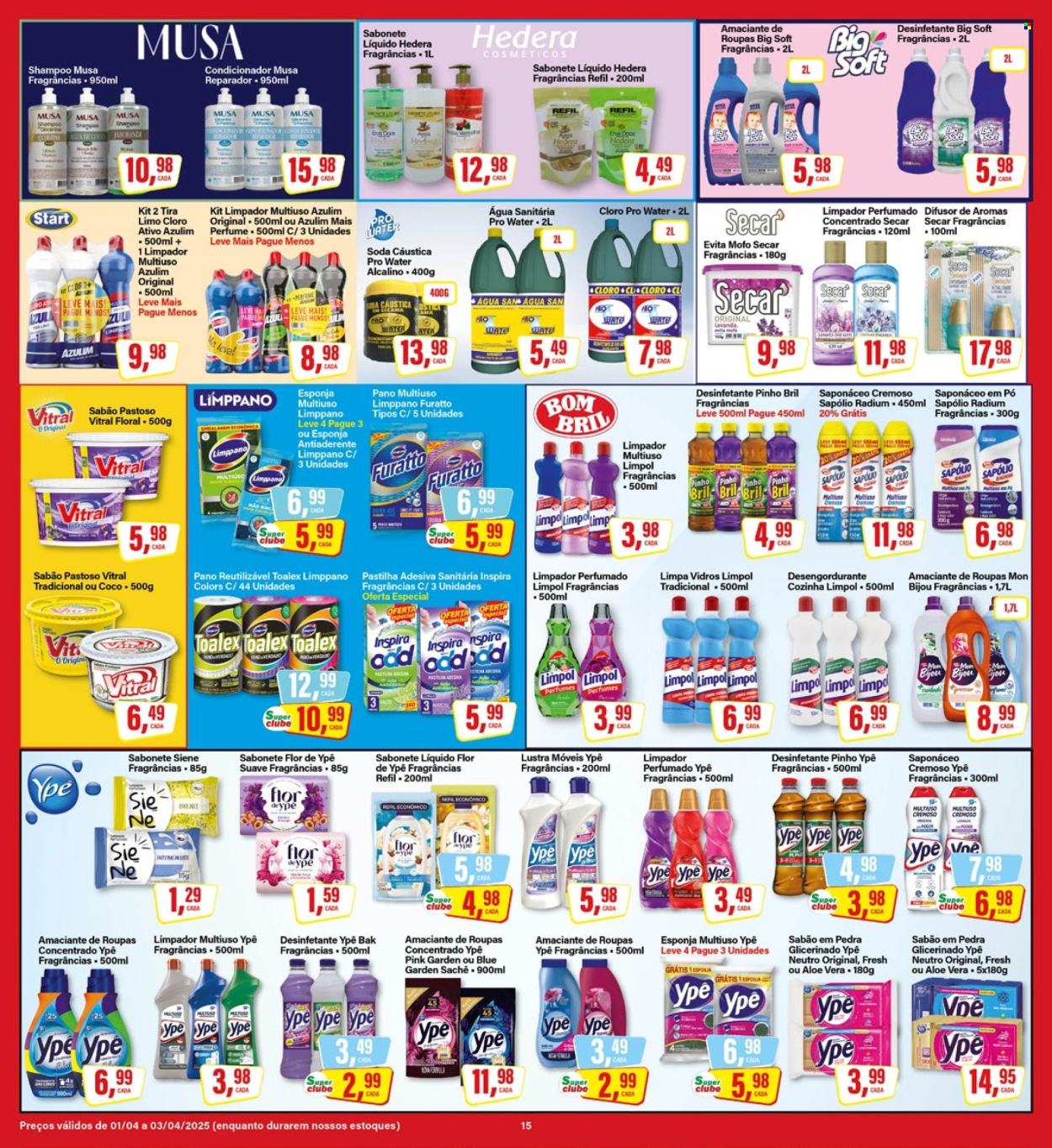 Folheto Rede Supermarket - 01/04/2025 - 03/04/2025. Página 15