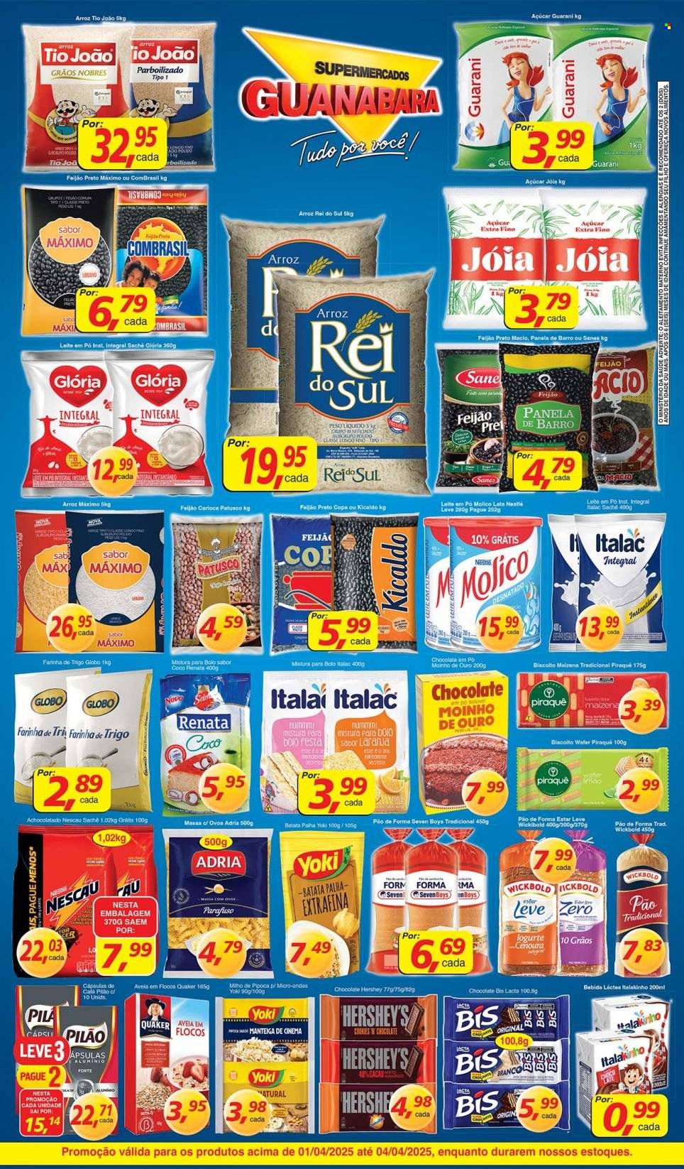Folheto Supermercados Guanabara - 01/04/2025 - 04/04/2025. Página 2