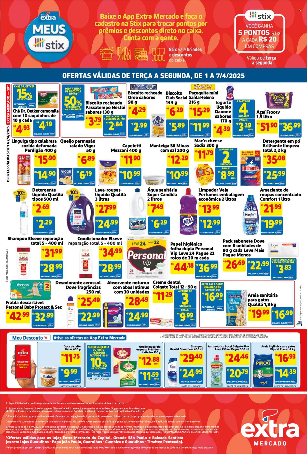 Folheto Mercado Extra - 01/04/2025 - 07/04/2025. Página 2