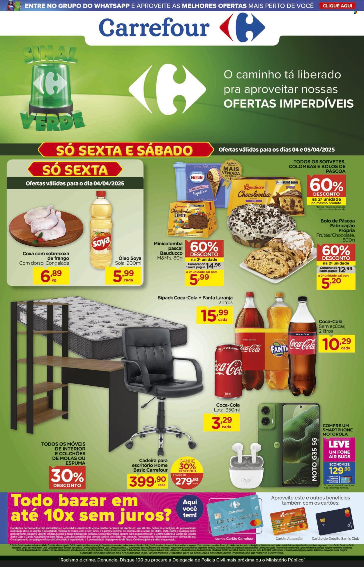 Folheto Carrefour Hiper - 04/04/2025 - 10/04/2025. Página 1