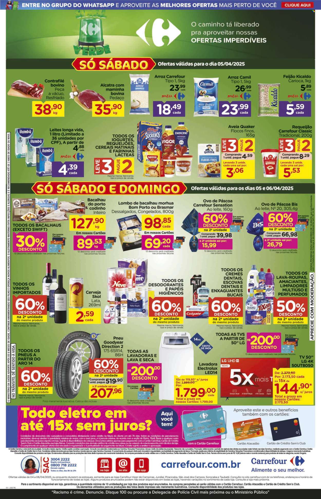 Folheto Carrefour Hiper - 04/04/2025 - 10/04/2025. Página 2