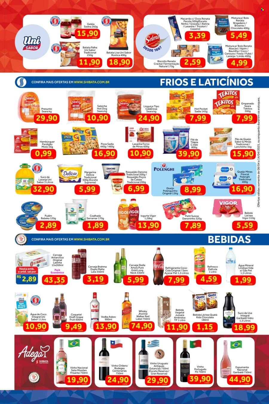Folheto Shibata Supermercados - 08/04/2025 - 14/04/2025. Página 3