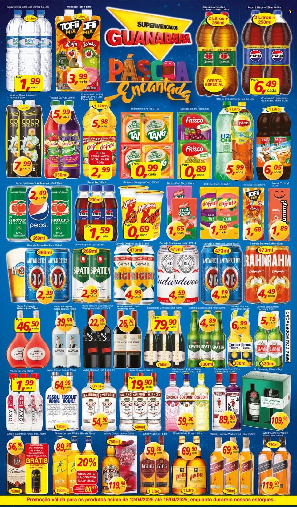 Folheto Supermercados Guanabara - 12/04/2025 - 15/04/2025. Página 4