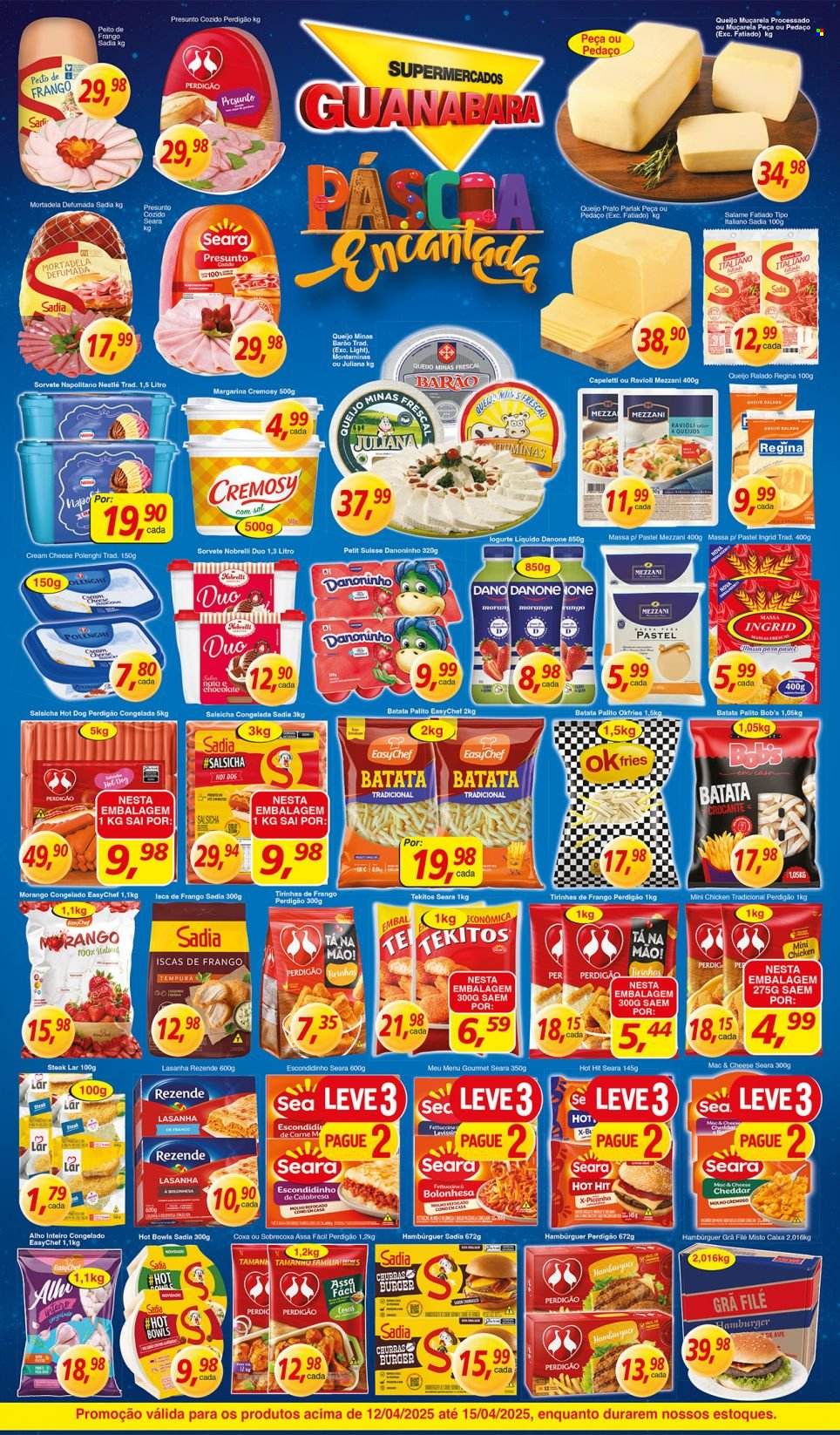 Folheto Supermercados Guanabara - 12/04/2025 - 15/04/2025. Página 6