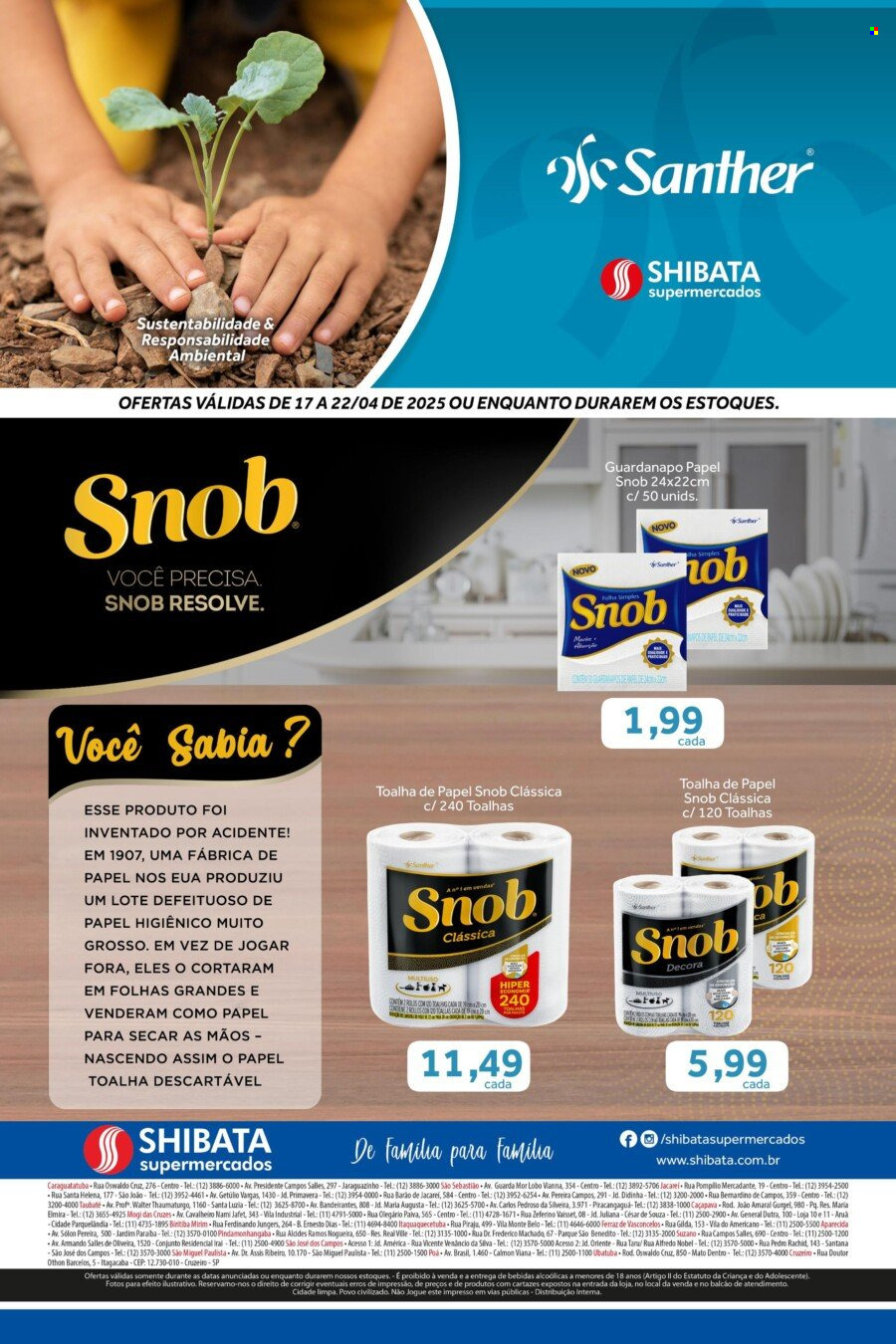 Folheto Shibata Supermercados - 17/04/2025 - 22/04/2025. Página 2