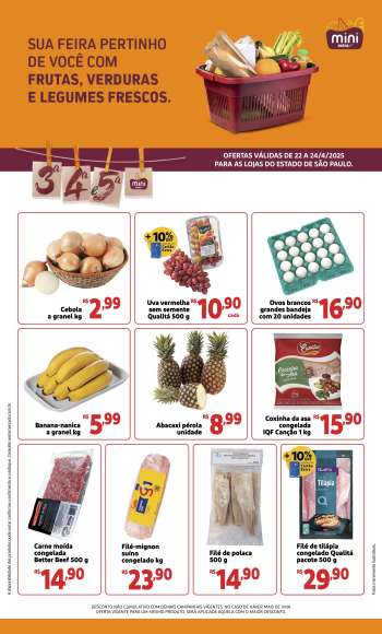 Folheto Mini Extra - 22/04/2025 - 24/04/2025.