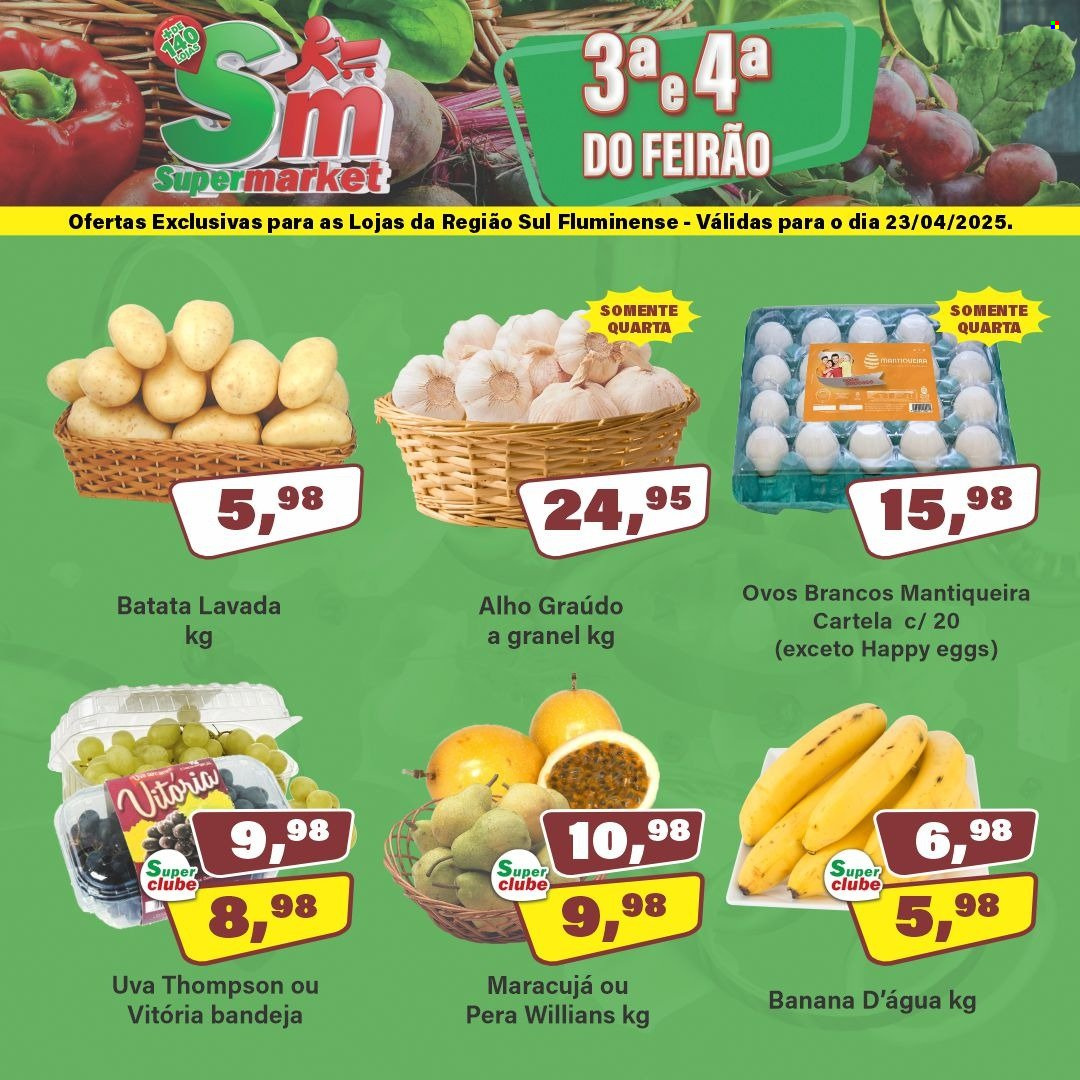 Folheto Rede Supermarket - 23/04/2025 - 23/04/2025. Página 1