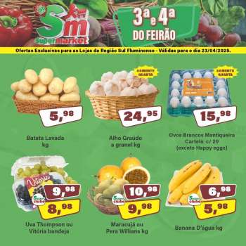 Folheto Rede Supermarket - 23/04/2025 - 23/04/2025.