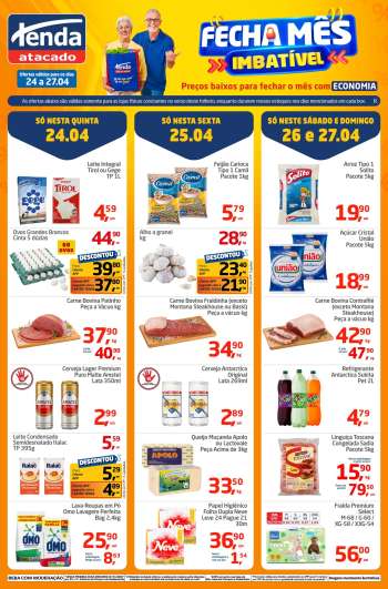 Folheto Tenda Atacado - 24/04/2025 - 27/04/2025.