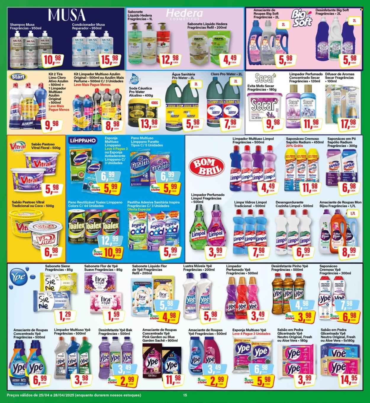 Folheto Rede Supermarket - 25/04/2025 - 28/04/2025. Página 15