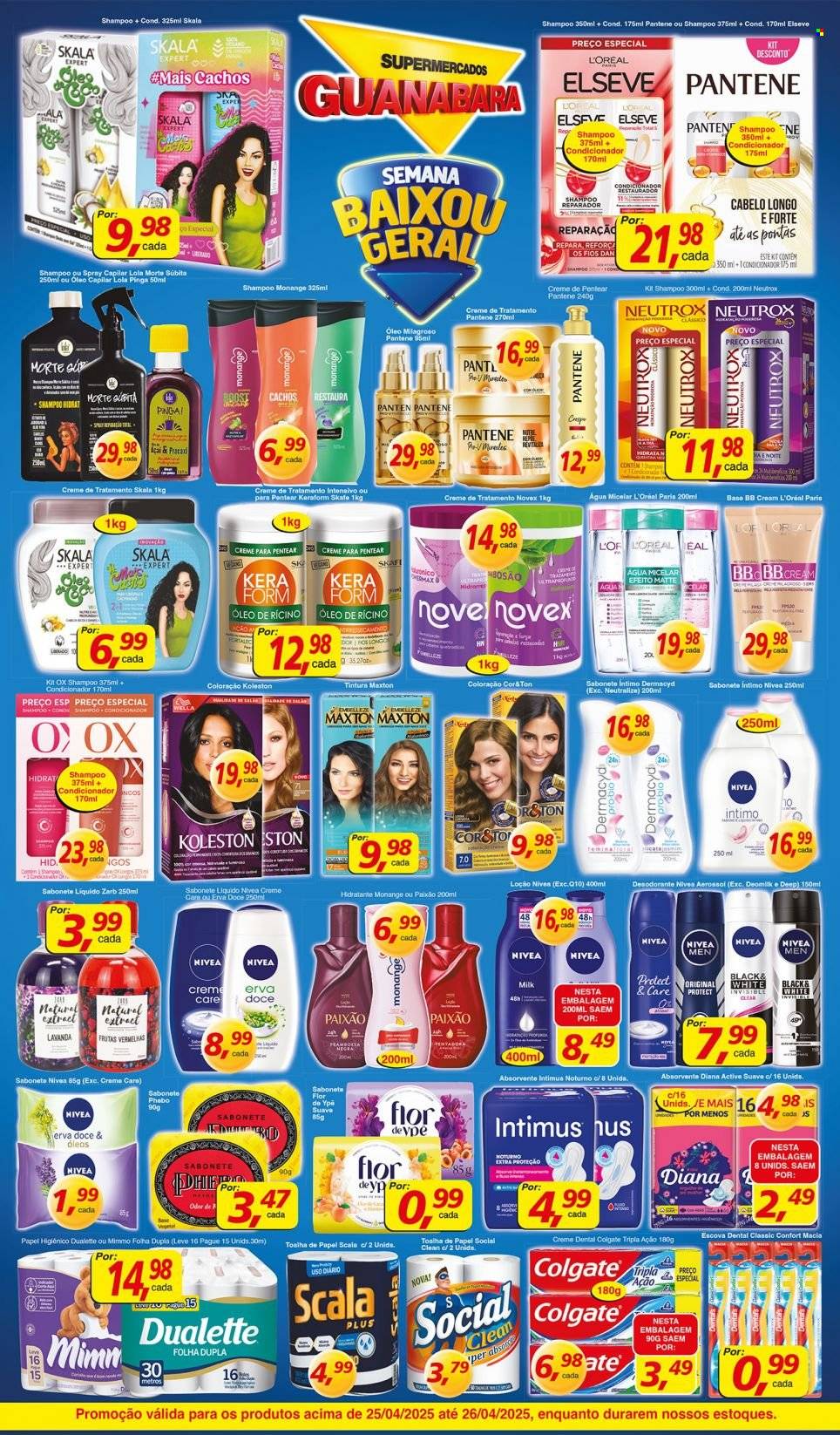 Folheto Supermercados Guanabara - 25/04/2025 - 26/04/2025. Página 7