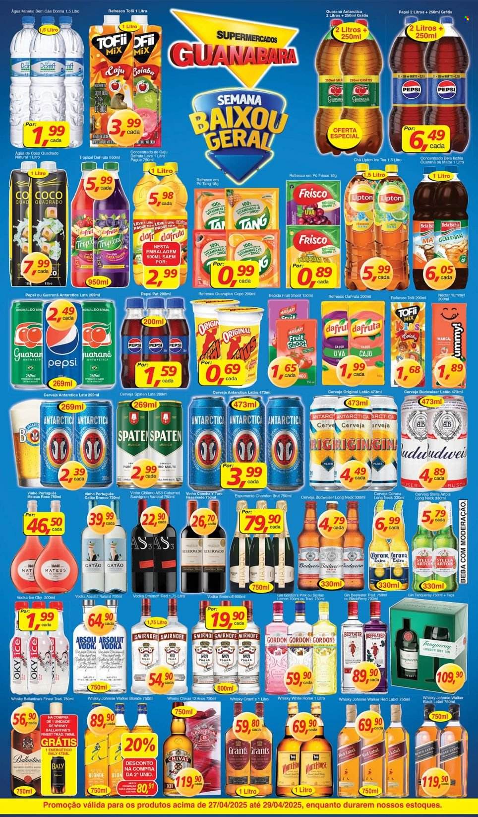 Folheto Supermercados Guanabara - 27/04/2025 - 29/04/2025. Página 4