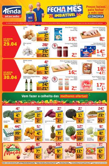Folheto Tenda Atacado - 29/04/2025 - 30/04/2025.