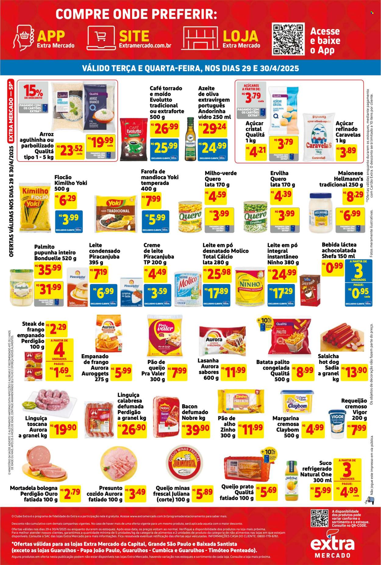 Folheto Mercado Extra - 29/04/2025 - 30/04/2025. Página 2