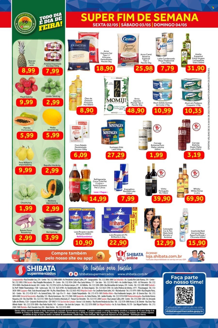 Folheto Shibata Supermercados - 02/05/2025 - 04/05/2025. Página 2