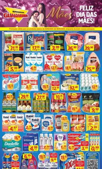 Folheto Supermercados Guanabara - 03/05/2025 - 06/05/2025.