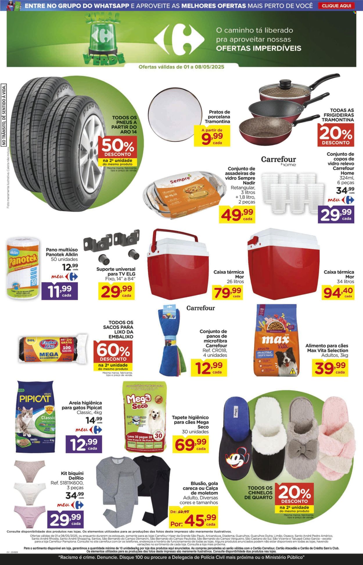 Folheto Carrefour Hiper - 01/05/2025 - 08/05/2025. Página 12