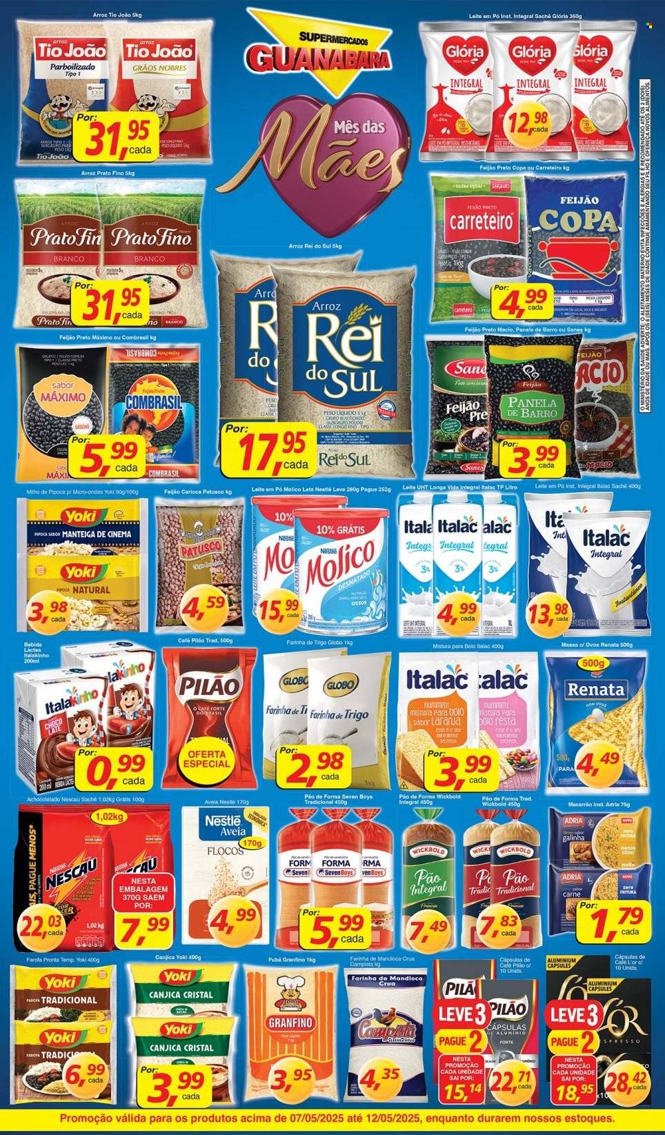 Folheto Supermercados Guanabara - 07/05/2025 - 12/05/2025. Página 2