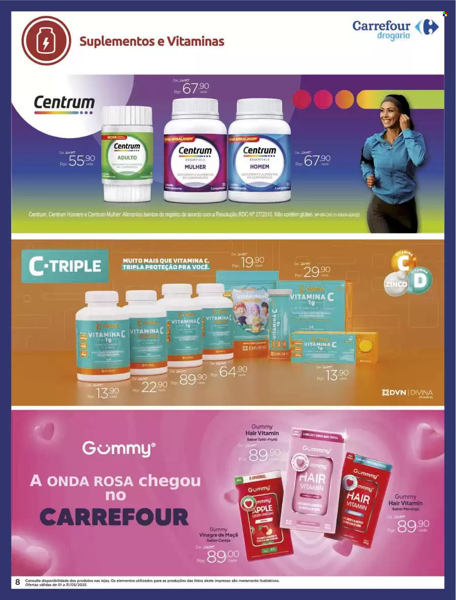 Folheto Carrefour Drogaria - 01/05/2025 - 31/05/2025. Página 6