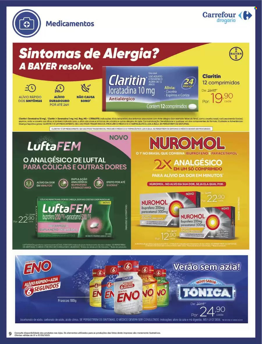 Folheto Carrefour Drogaria - 01/05/2025 - 31/05/2025. Página 7