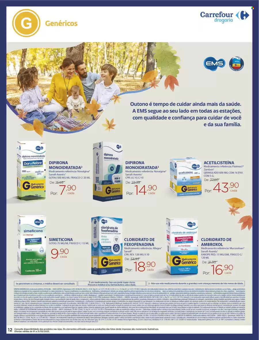 Folheto Carrefour Drogaria - 01/05/2025 - 31/05/2025. Página 9