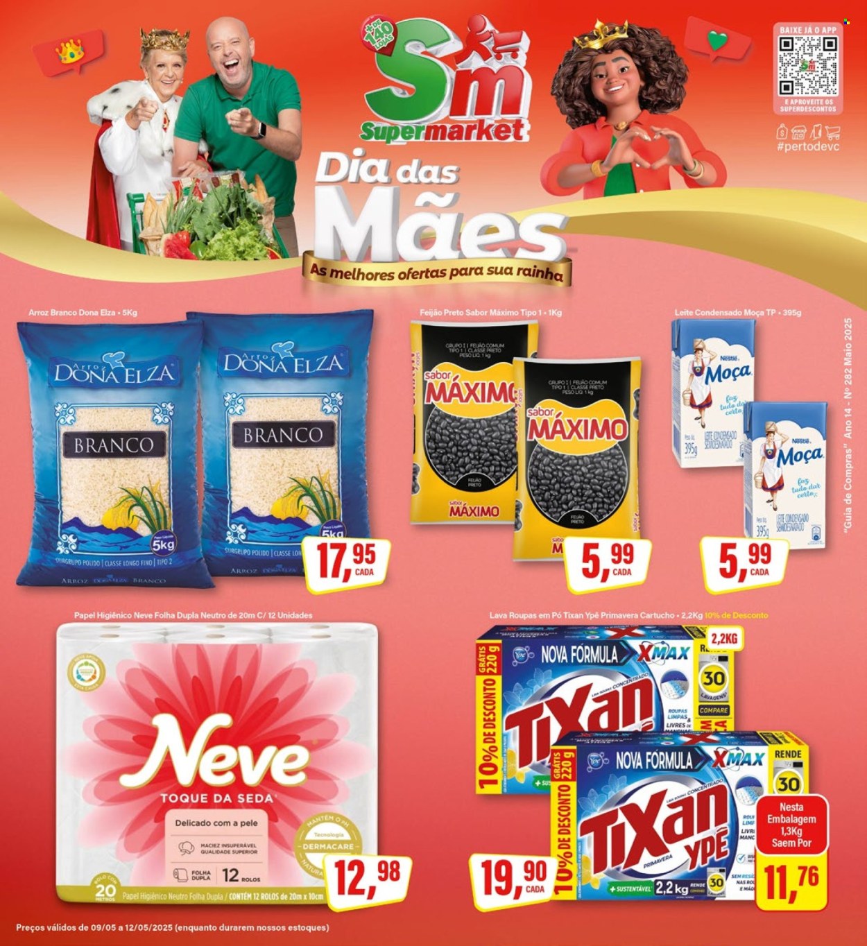 Folheto Rede Supermarket - 09/05/2025 - 12/05/2025. Página 1
