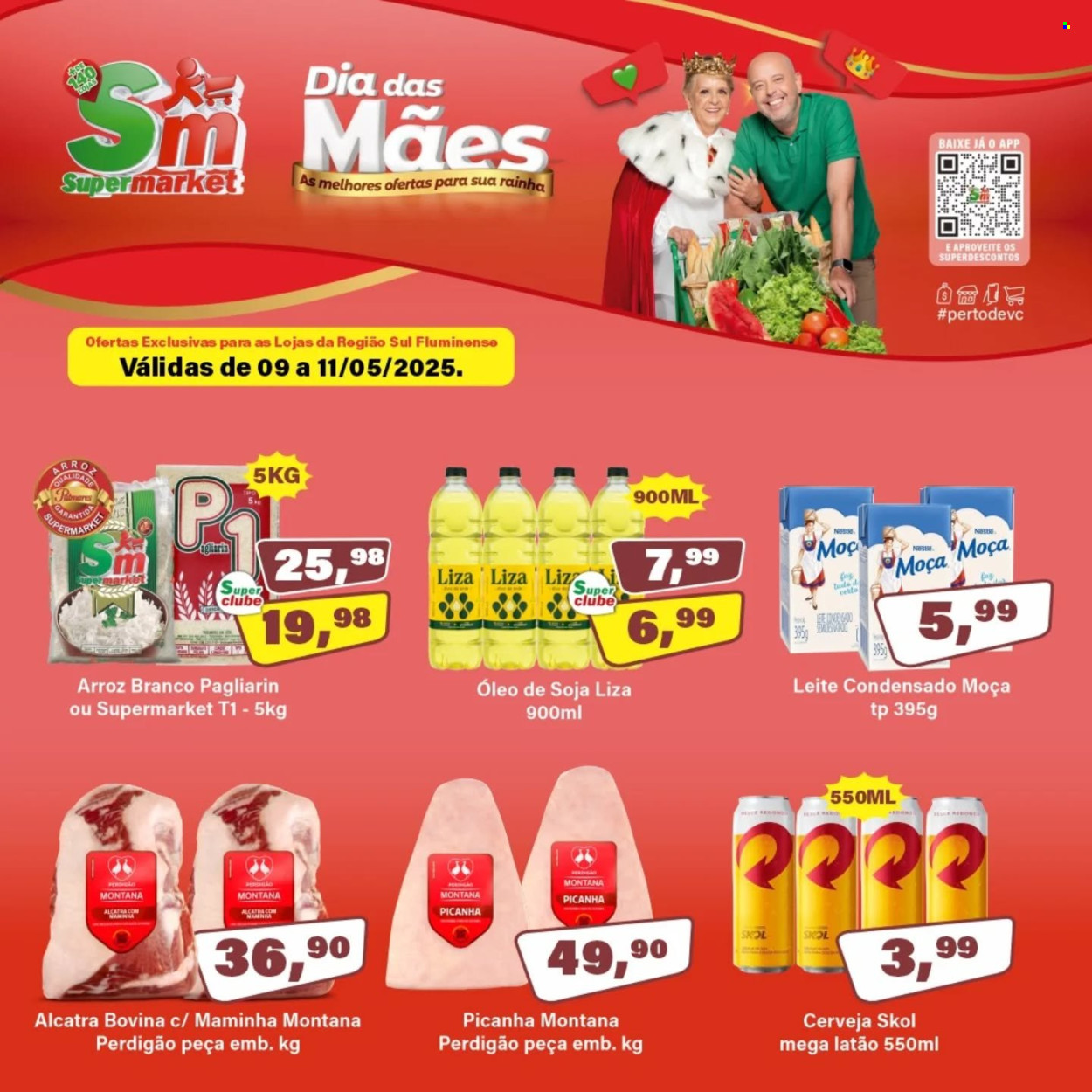 Folheto Rede Supermarket - 09/05/2025 - 11/05/2025. Página 1