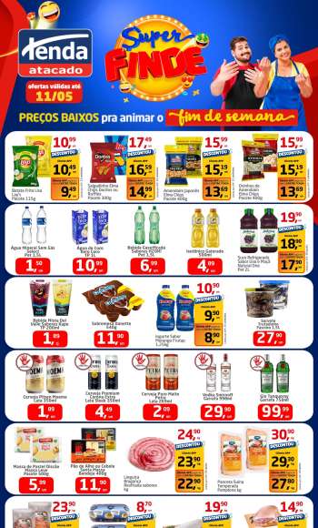Folheto Tenda Atacado - 09/05/2025 - 11/05/2025.