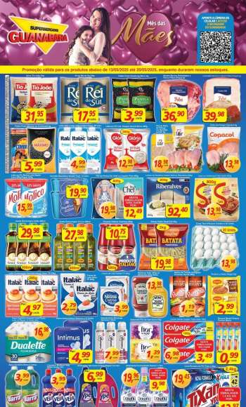 Folheto Supermercados Guanabara - 13/05/2025 - 20/05/2025.
