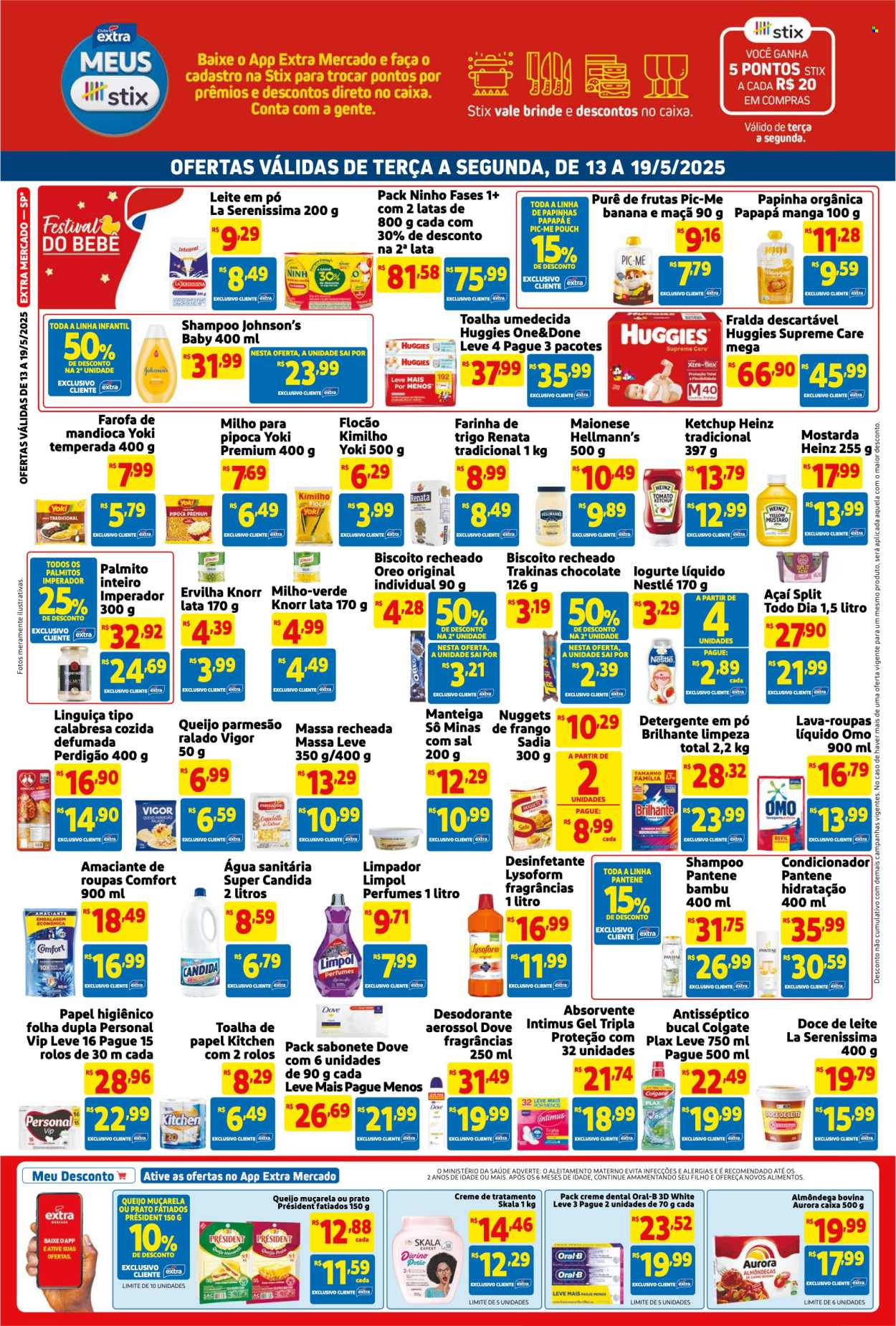 Folheto Mercado Extra - 13/05/2025 - 19/05/2025. Página 2