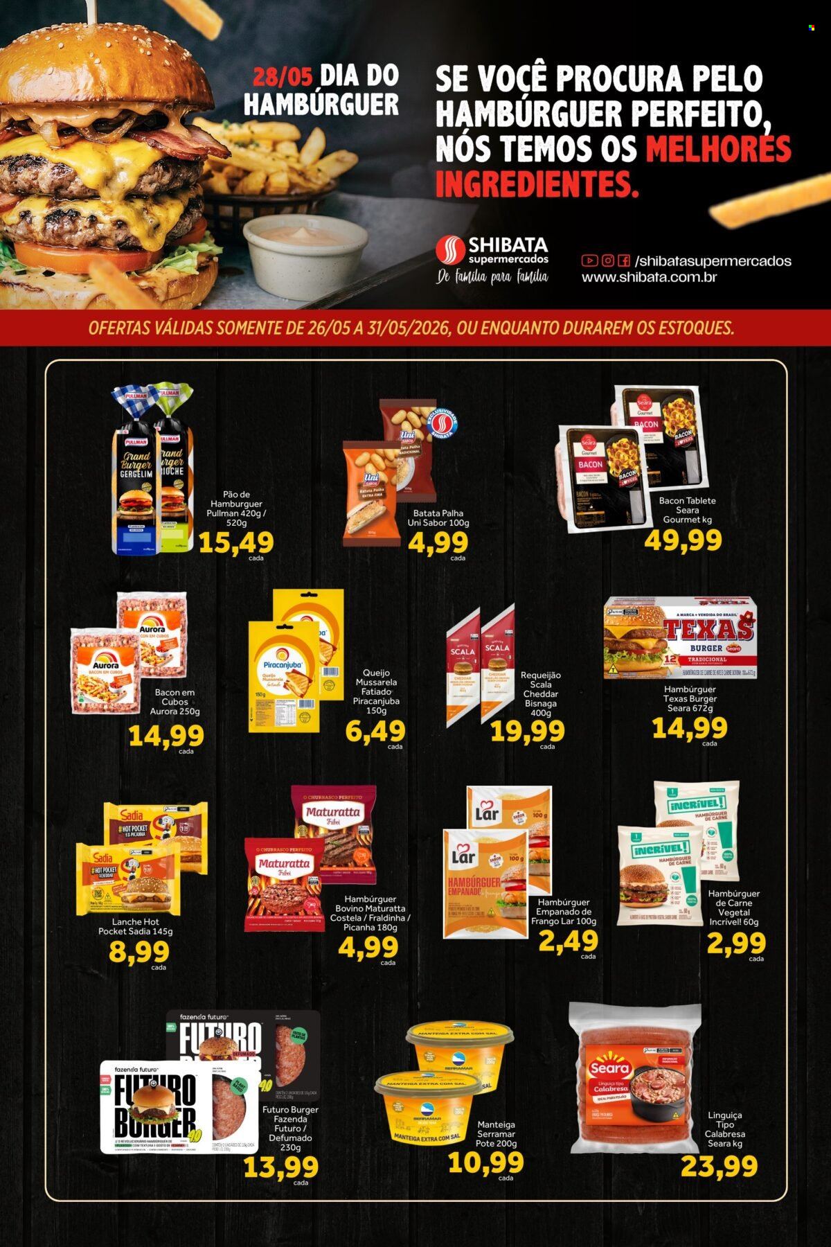 Folheto Shibata Supermercados - 26/05/2026 - 31/05/2026. Página 1