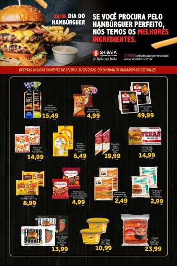 Folheto Shibata Supermercados - 26/05/2026 - 31/05/2026.