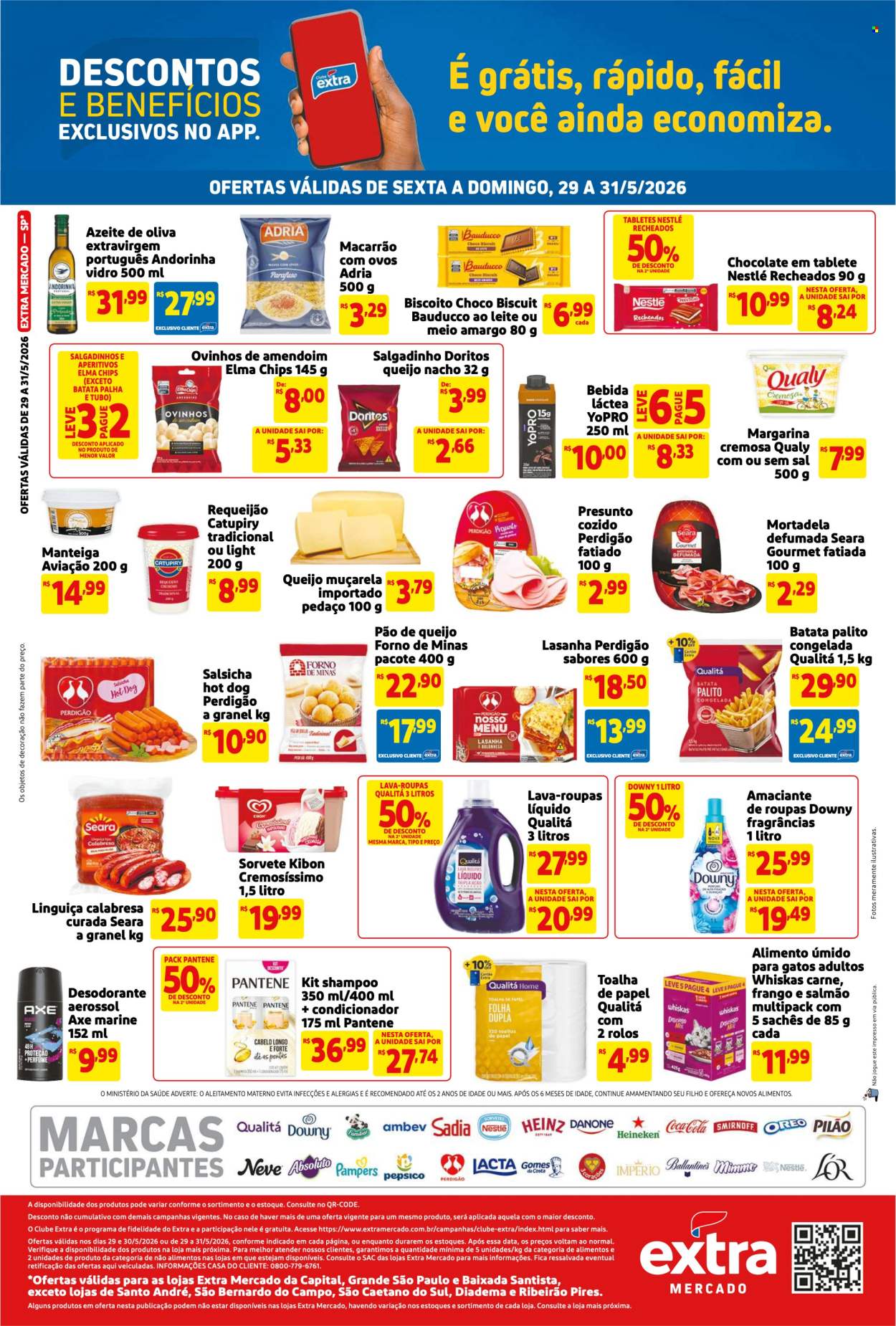 Folheto Mercado Extra - 29/05/2026 - 31/05/2026. Página 2