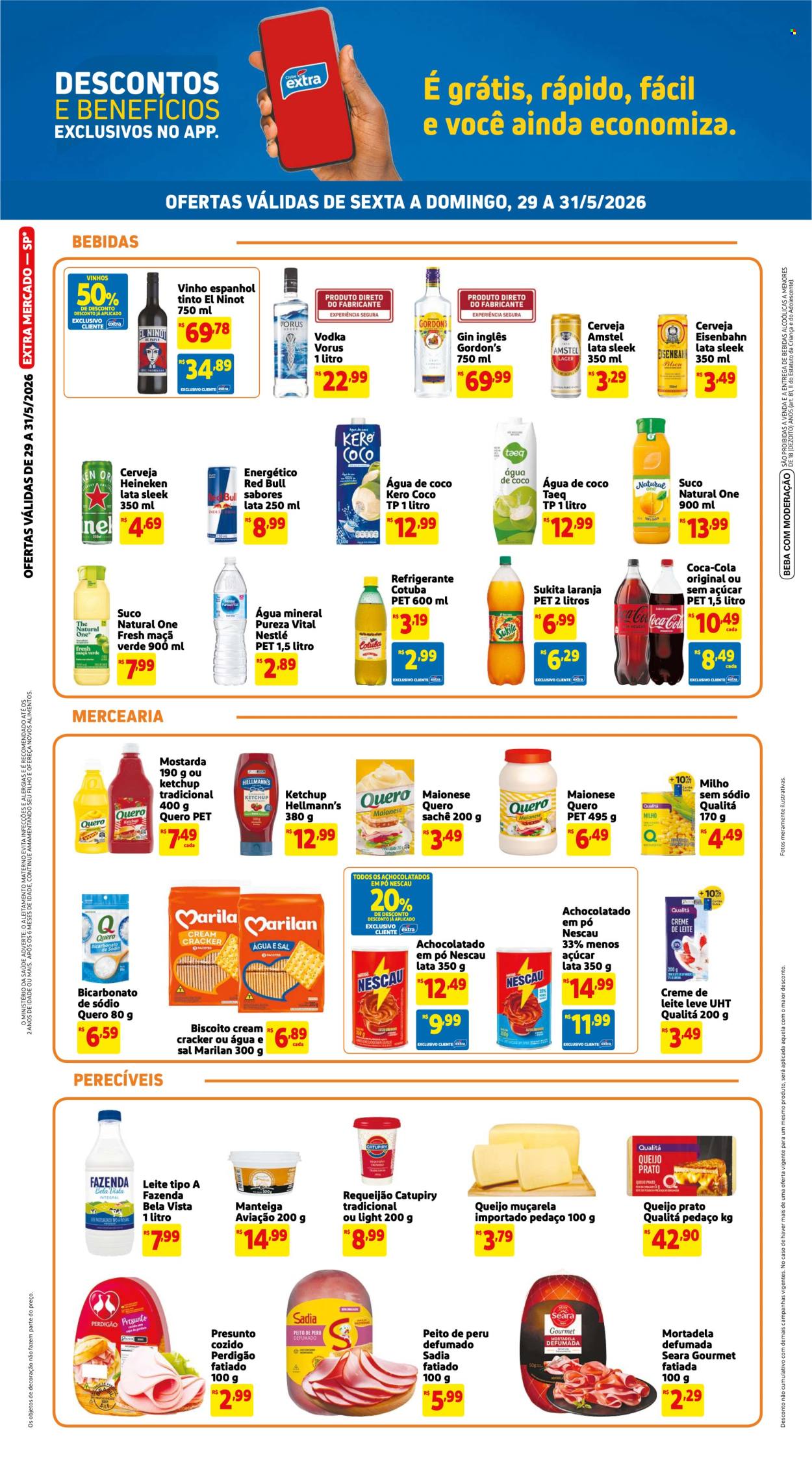 Folheto Mercado Extra - 29/05/2026 - 31/05/2026. Página 2
