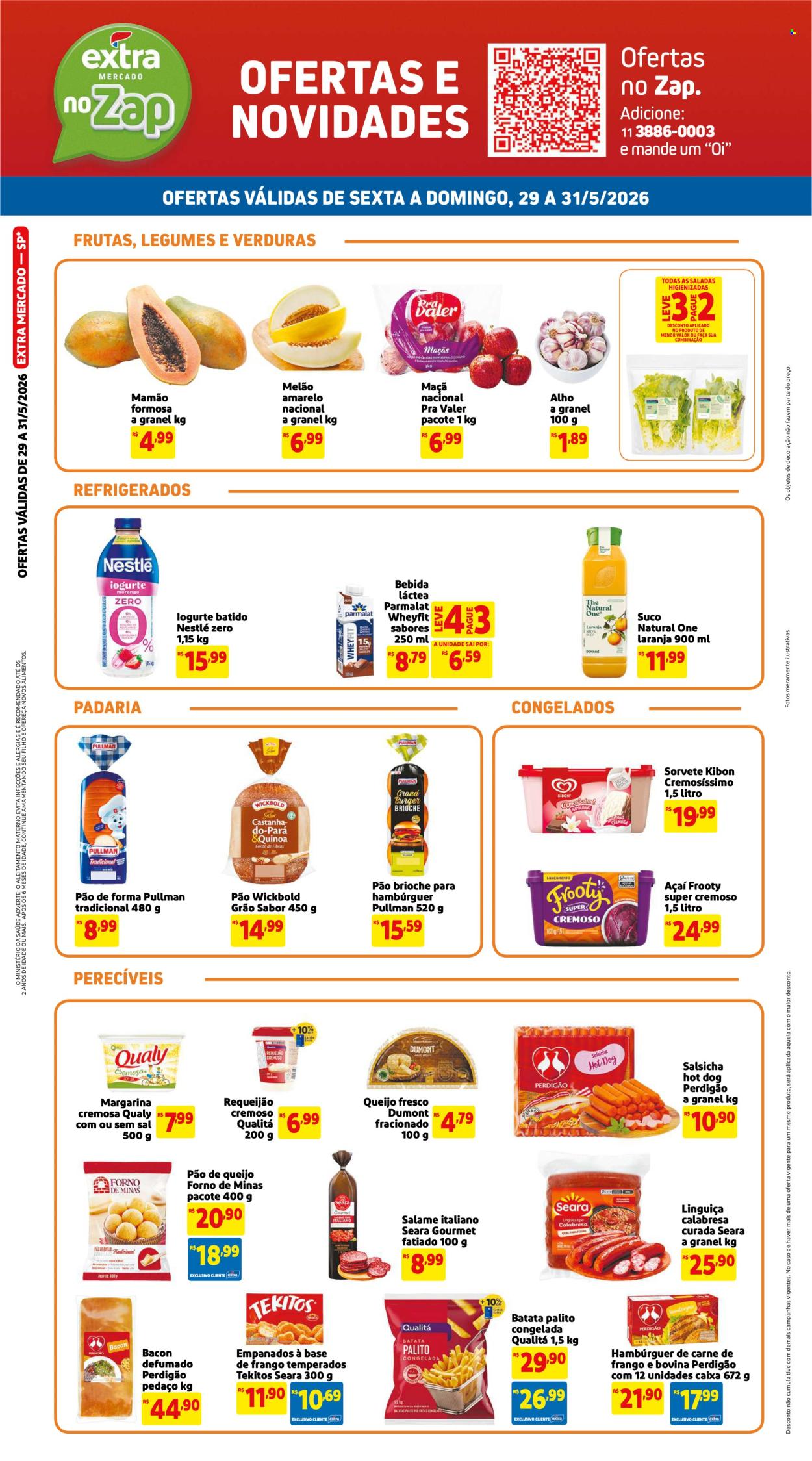 Folheto Mercado Extra - 29/05/2026 - 31/05/2026. Página 3