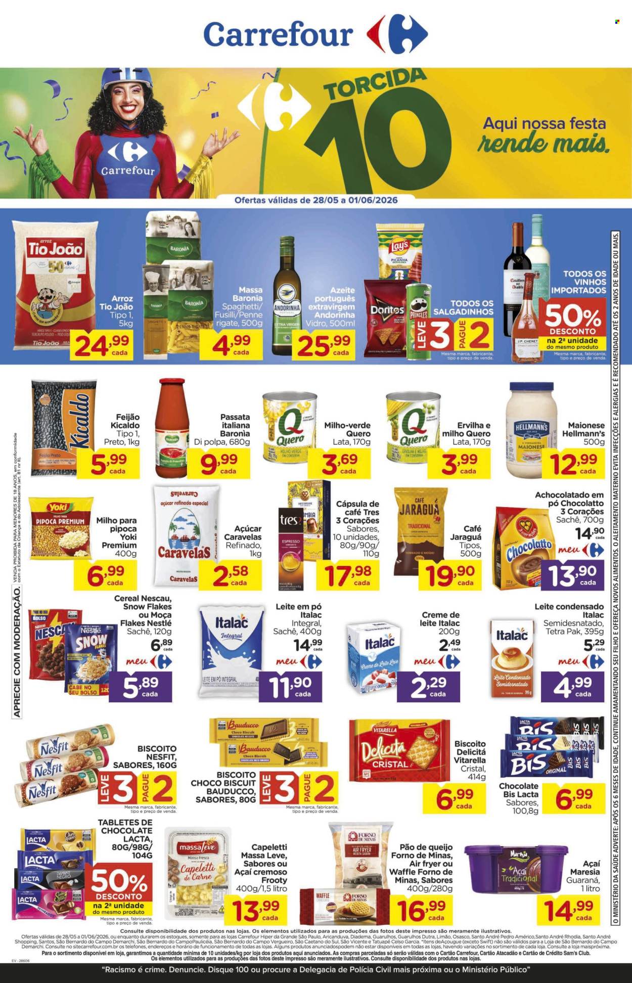 Folheto Carrefour Hiper - 28/05/2026 - 01/06/2026. Página 1